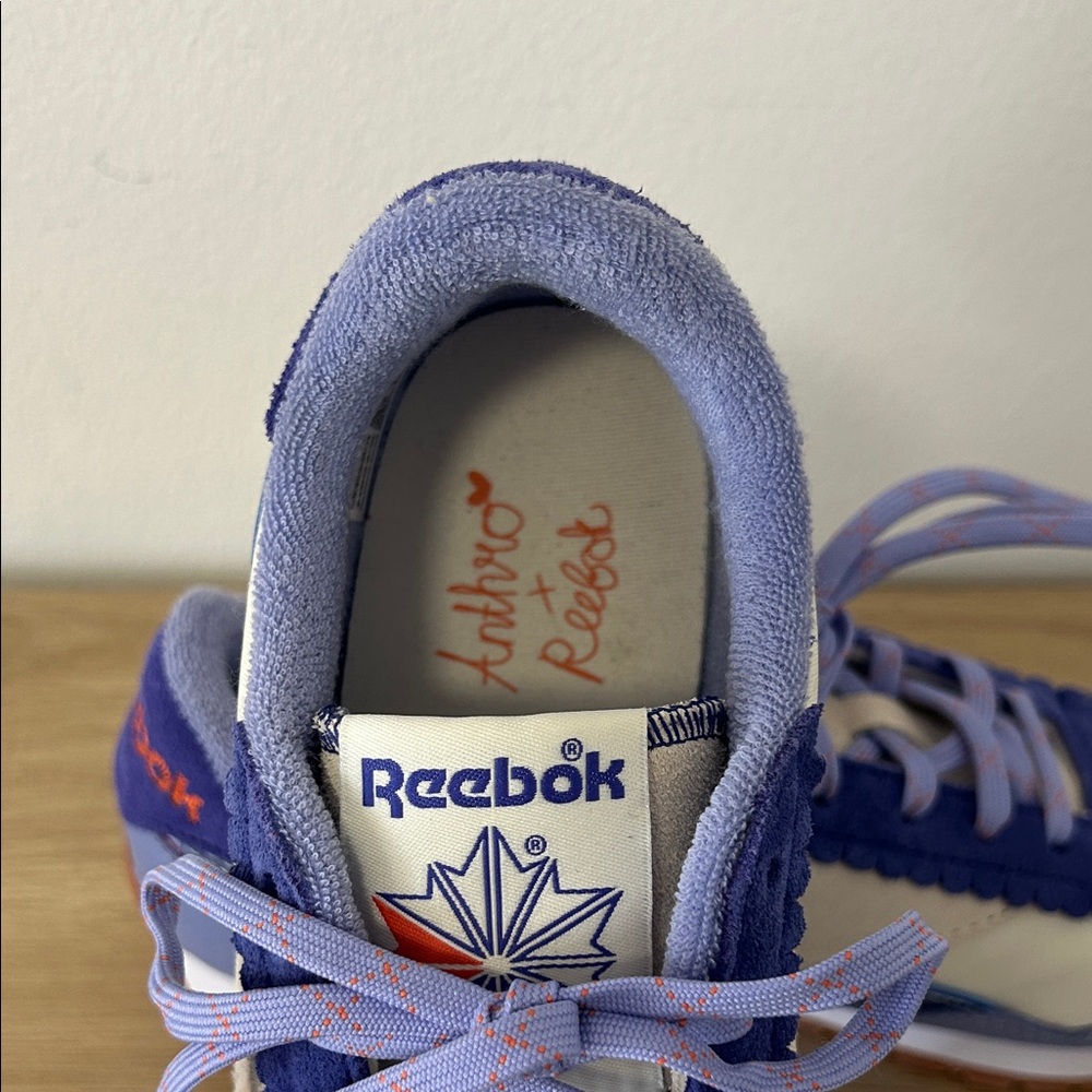 Reebok Cream, Lavender & Blue Classic Runner - Picture 3 of 6